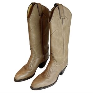 Vintage Justin's Leather Cowboy Boots